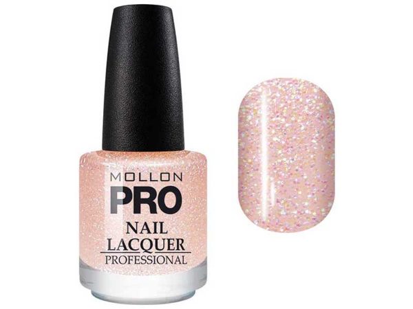 Top Coat Peach Sparkle 206