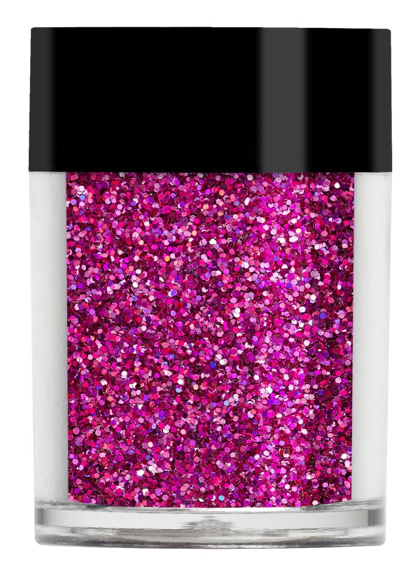 Darkest Pink Holographic Glitter