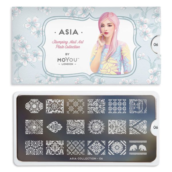 asia nail art image plate 06 2