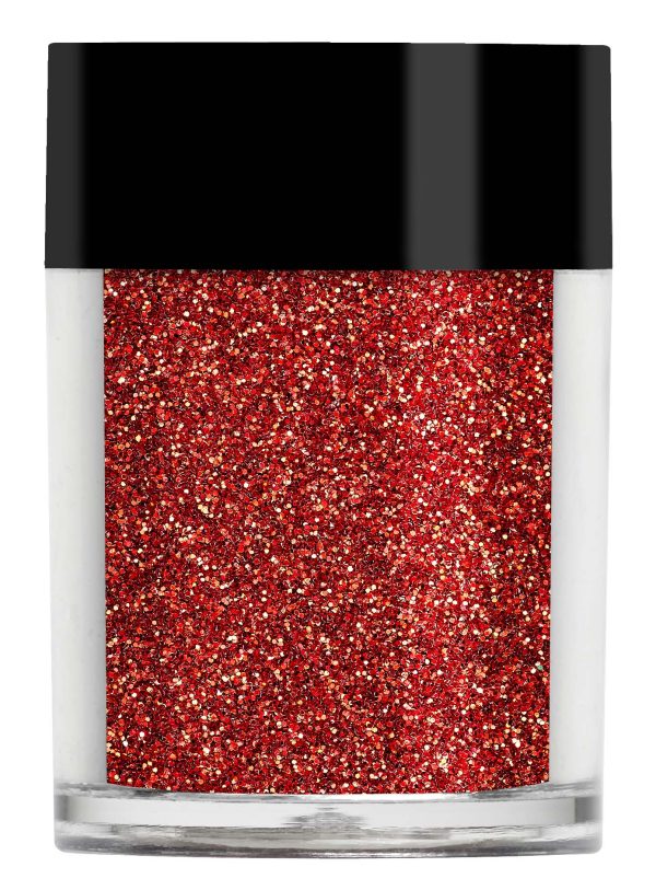 Bright Red Ultra Fine Glitter 1