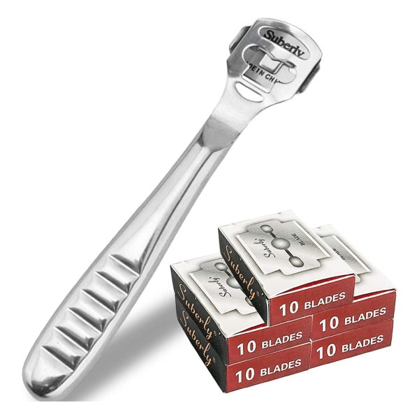 callus shaver with blades