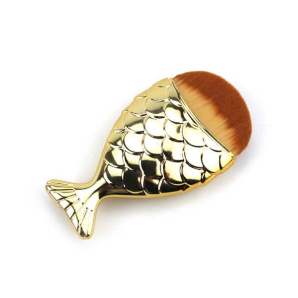 fish brush gold