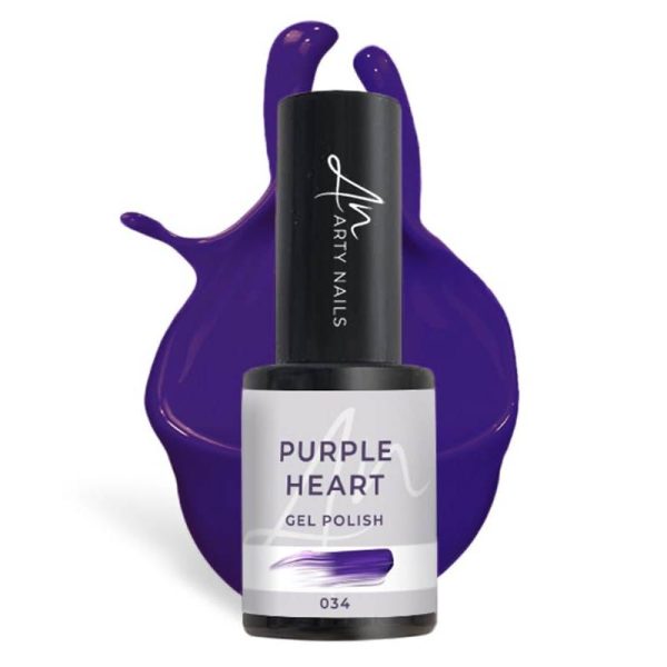 034 purple heart gel polish