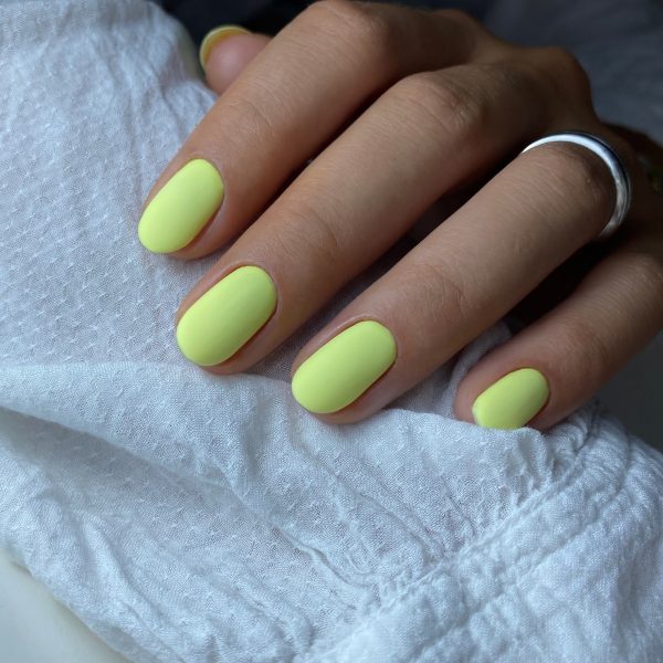 Arty nails gel polish Laser lemon