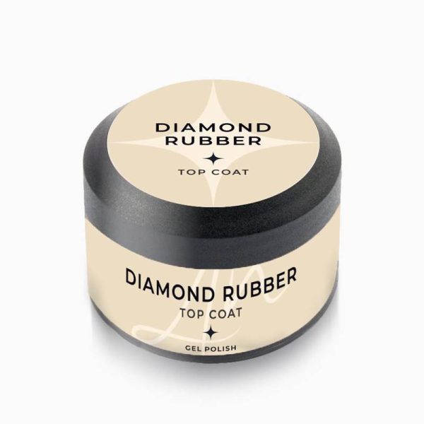 diamond rubber top coat 30 ml