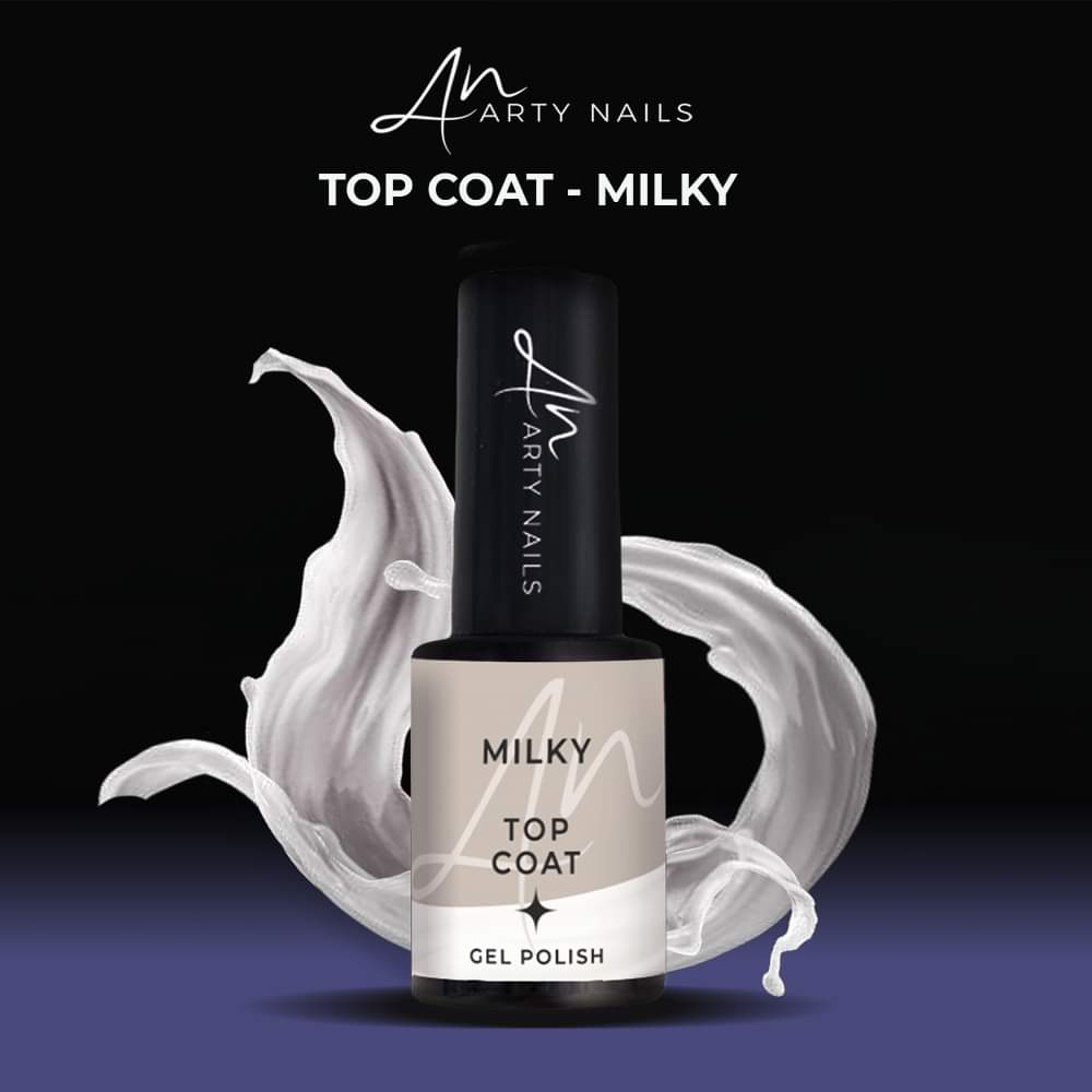 milky top coat