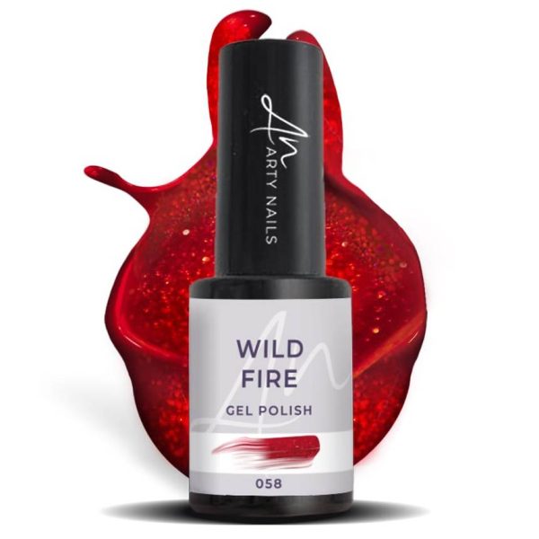 058 wild fire gel polish