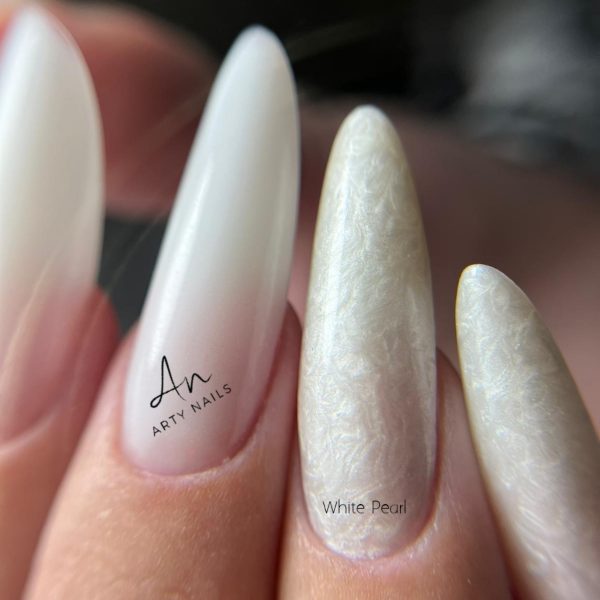 arty nails trajni lak white pearl 3