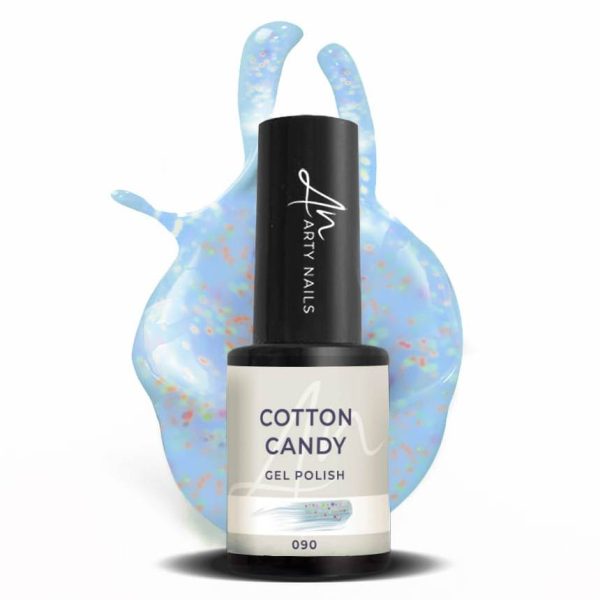 090 cotton candy gel polish