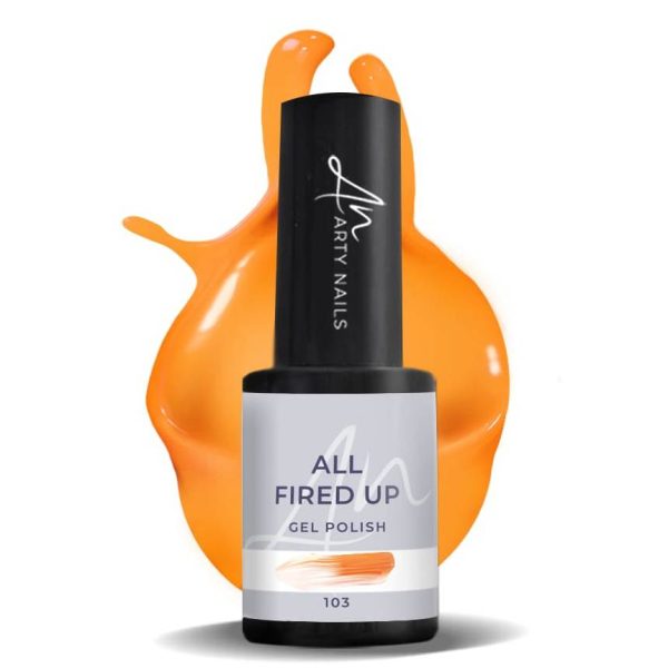 103 all fired up gel polish