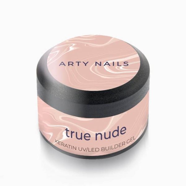 true nude keratin builder gel