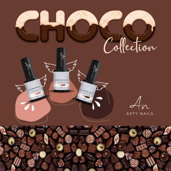 arty nails choco collection