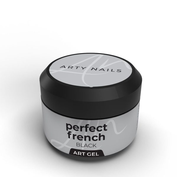 perfect french black art gel