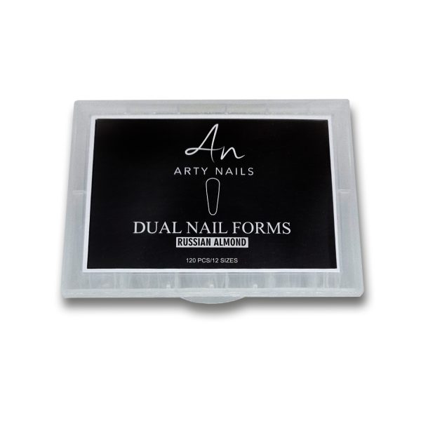 dual nail forms russian almond