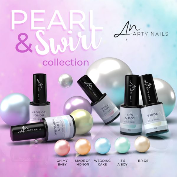 arty nails pearl swirl collection