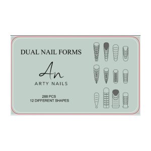 dual nail forms 12 shapes