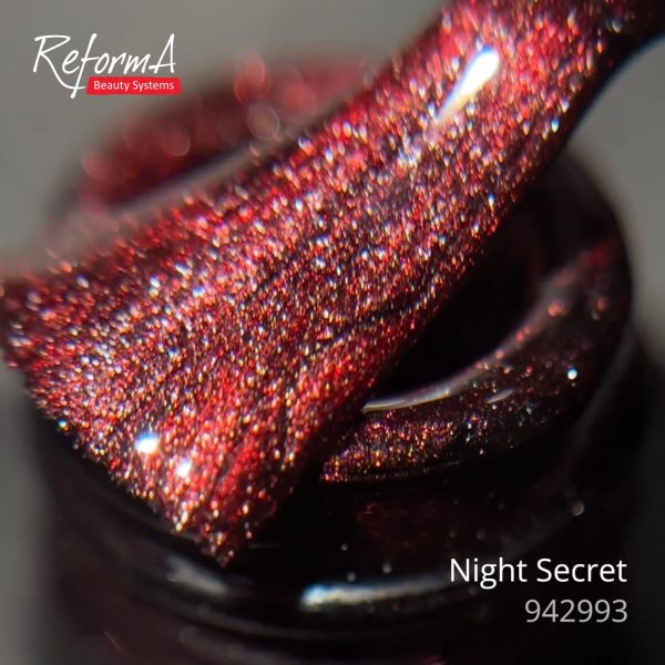 night secret gel polish color